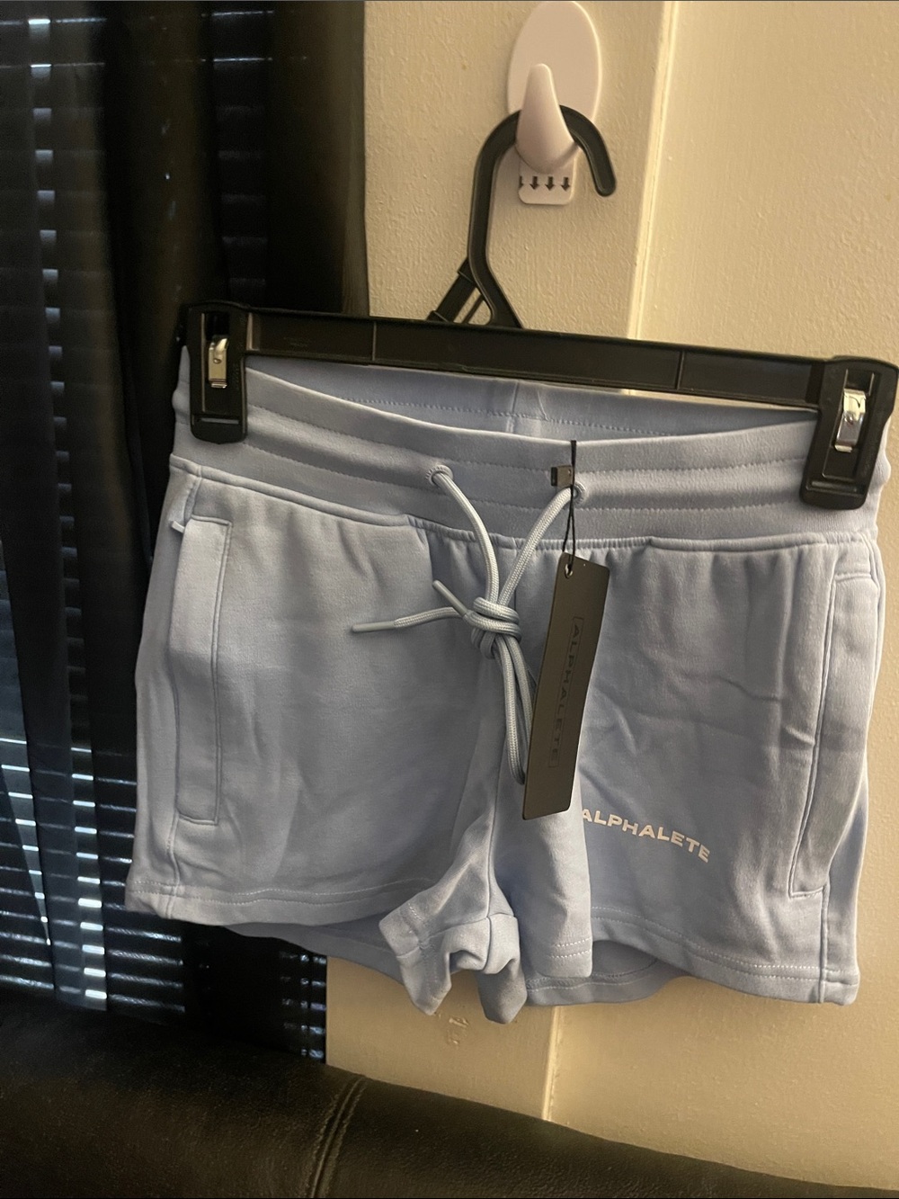 Alphalete Women's Essential Core Shorts Light Ice Blue Size XXS Gym
Travel NWT